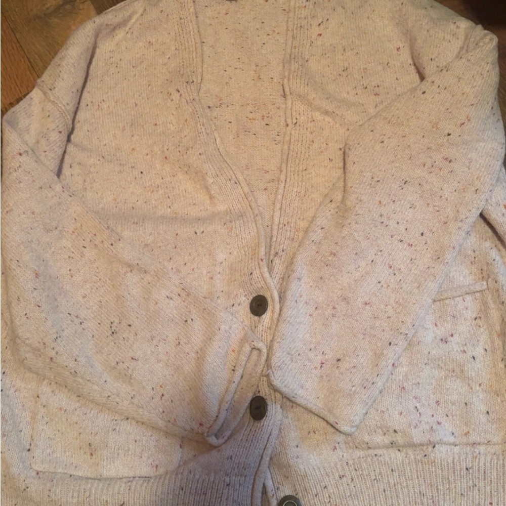 Universal Thread Beige Speckled Cardigan